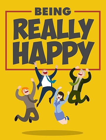 (image for) Being Really Happy - Click Image to Close