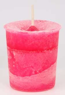 (image for) Love Herbal votive - bright pink - Click Image to Close