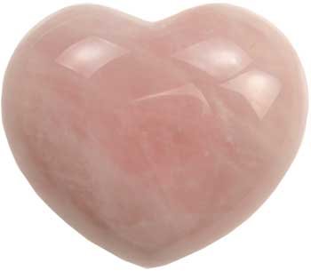 (image for) 1 3/4" Rose Quartz heart - Click Image to Close