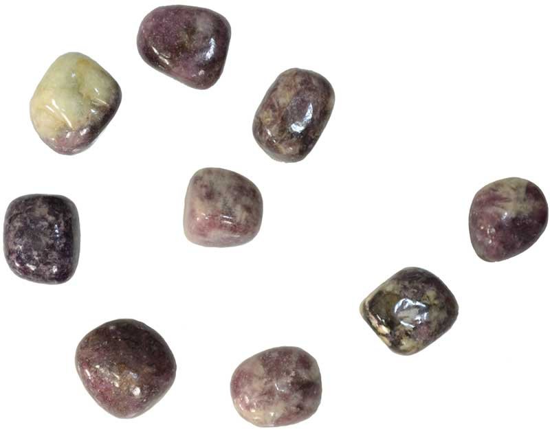 (image for) 1 lb Lepidolite tumbled - Click Image to Close