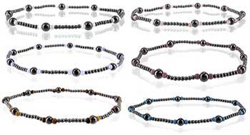 (image for) Magnetic Hematite anklet