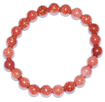 (image for) 8mm Goldstone bracelet - Click Image to Close