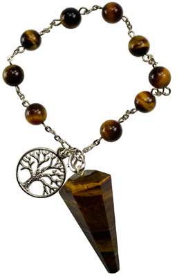 (image for) Tiger's Eye pendulum bracelet - Click Image to Close