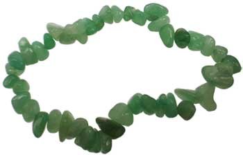 (image for) Aventurine, Green chip bracelet - Click Image to Close