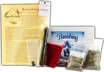 (image for) Banishing Boxed ritual kit - Click Image to Close