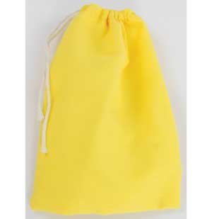 (image for) Yellow Cotton Bag 3" x 4" - Click Image to Close