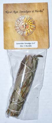 (image for) 4" Lavender smudge stick - Click Image to Close