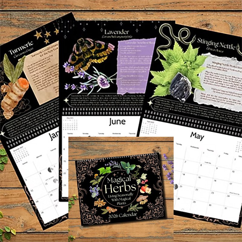 2026 Magical Herbs Spell calendar (image for) 2026 Magical Herbs Spell calendar