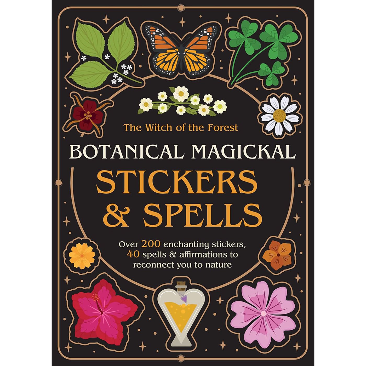 (image for) Botanical Magickal stickers & spells
