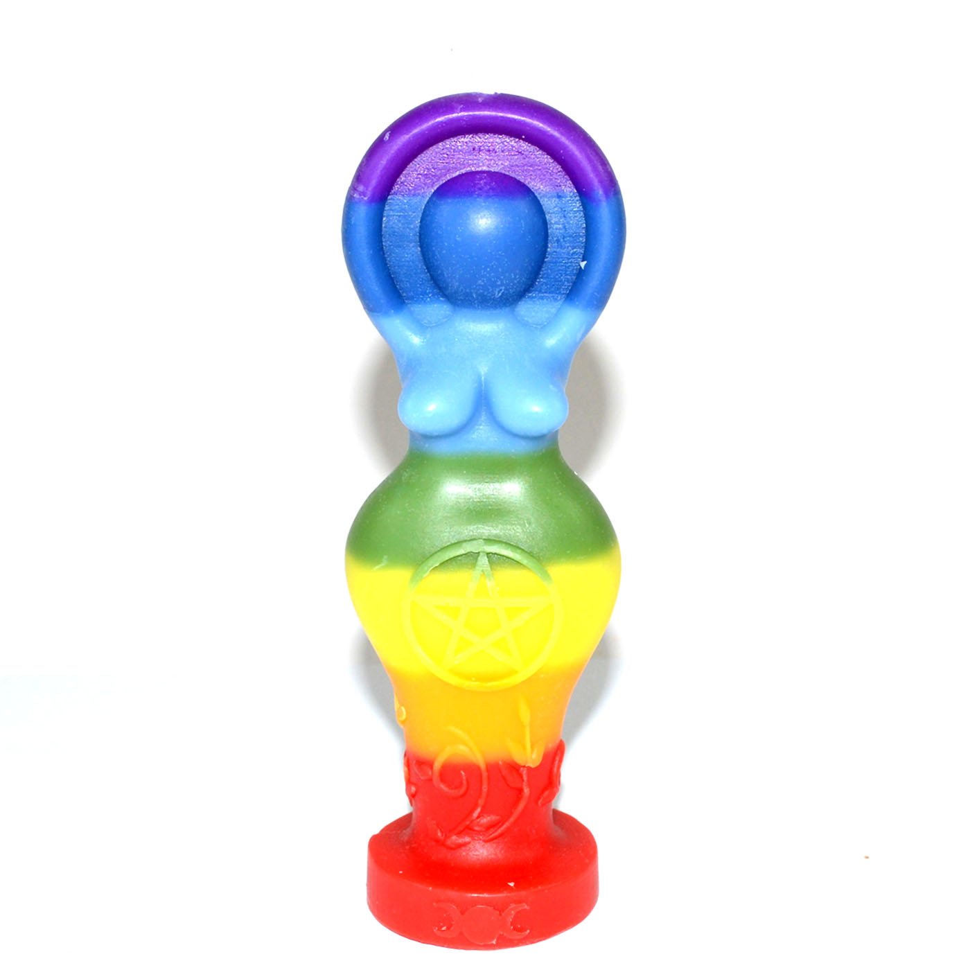 (image for) 5 1/2" Chakra Goddess candle