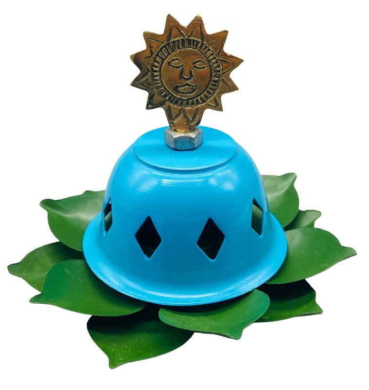 3 1/2" Sun tealight stand (image for) 3 1/2" Sun tealight stand