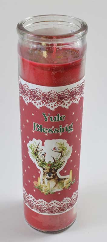 (image for) Yule Blessing aromatic jar candle - Click Image to Close