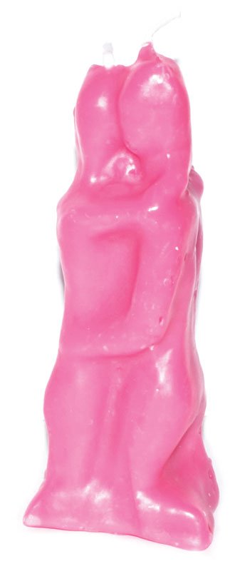 5" Pink Lover candle (image for) 5" Pink Lover candle