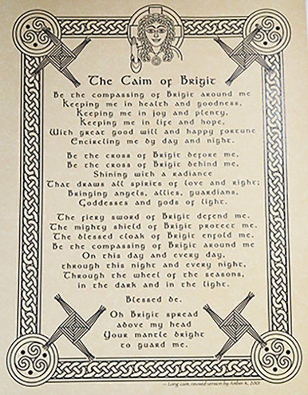 Caim of Brigit poster (image for) Caim of Brigit poster