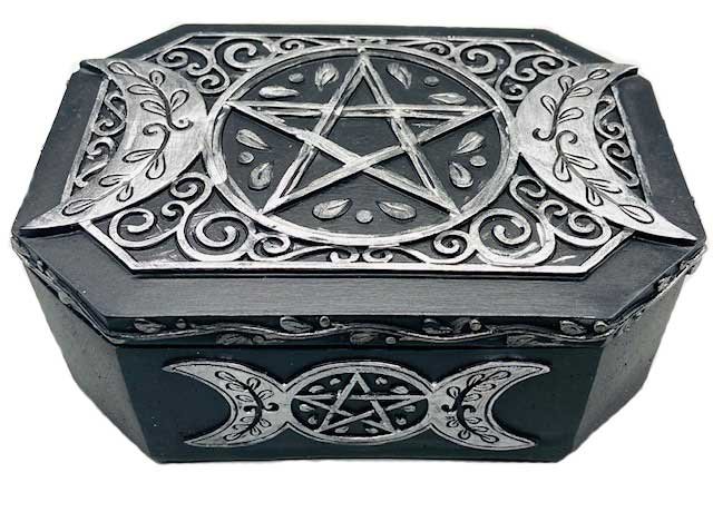 (image for) 5"x 7" Pentagram tarot box - Click Image to Close