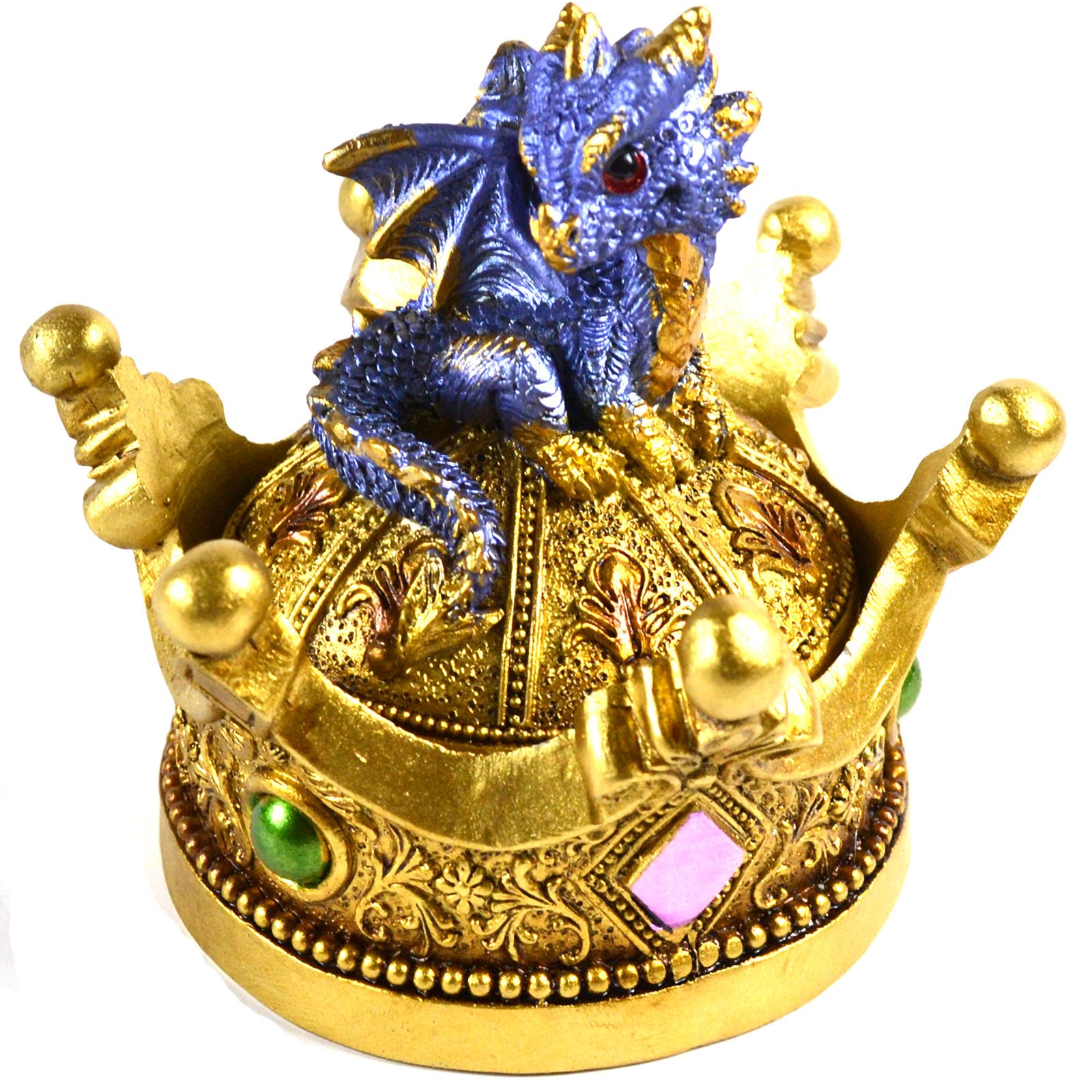 (image for) 4 1/2" dia Dragon Crown box