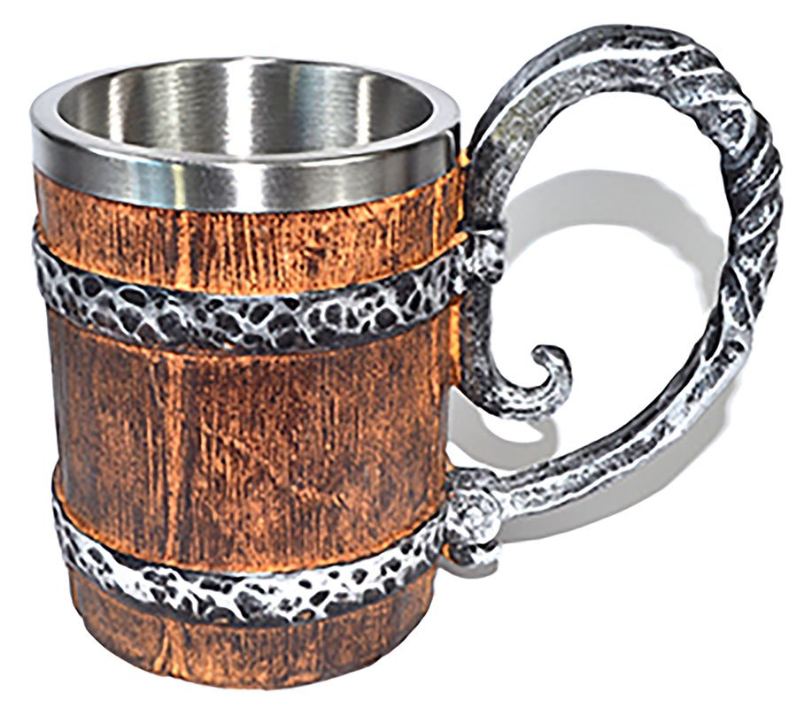 (image for) 5" Big Brown Barrel mug - Click Image to Close