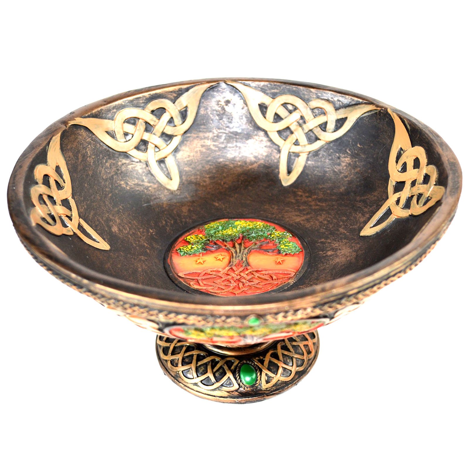 (image for) 8 1/2" Tree of Life offering bowl