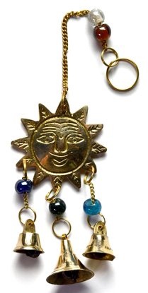 (image for) 10" Sun wind chime - Click Image to Close