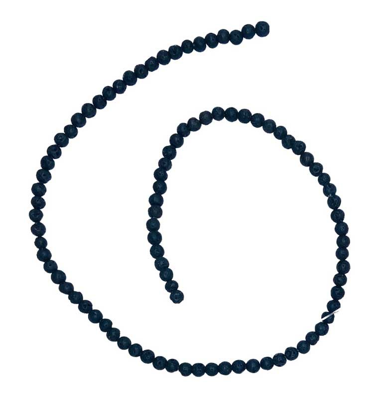 (image for) 4mm Lava beads - Click Image to Close