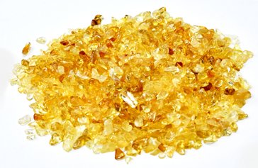 (image for) 1 lb Citrine tumbled chips 2-5mm - Click Image to Close