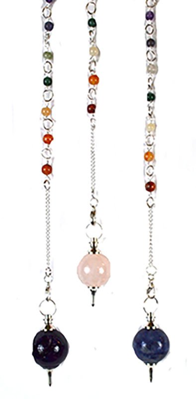 (image for) 7 Chakra Assorted Ball pendulum