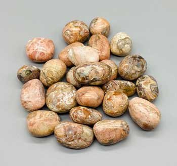 (image for) 1 lb Jasper, Picasso tumbled stones