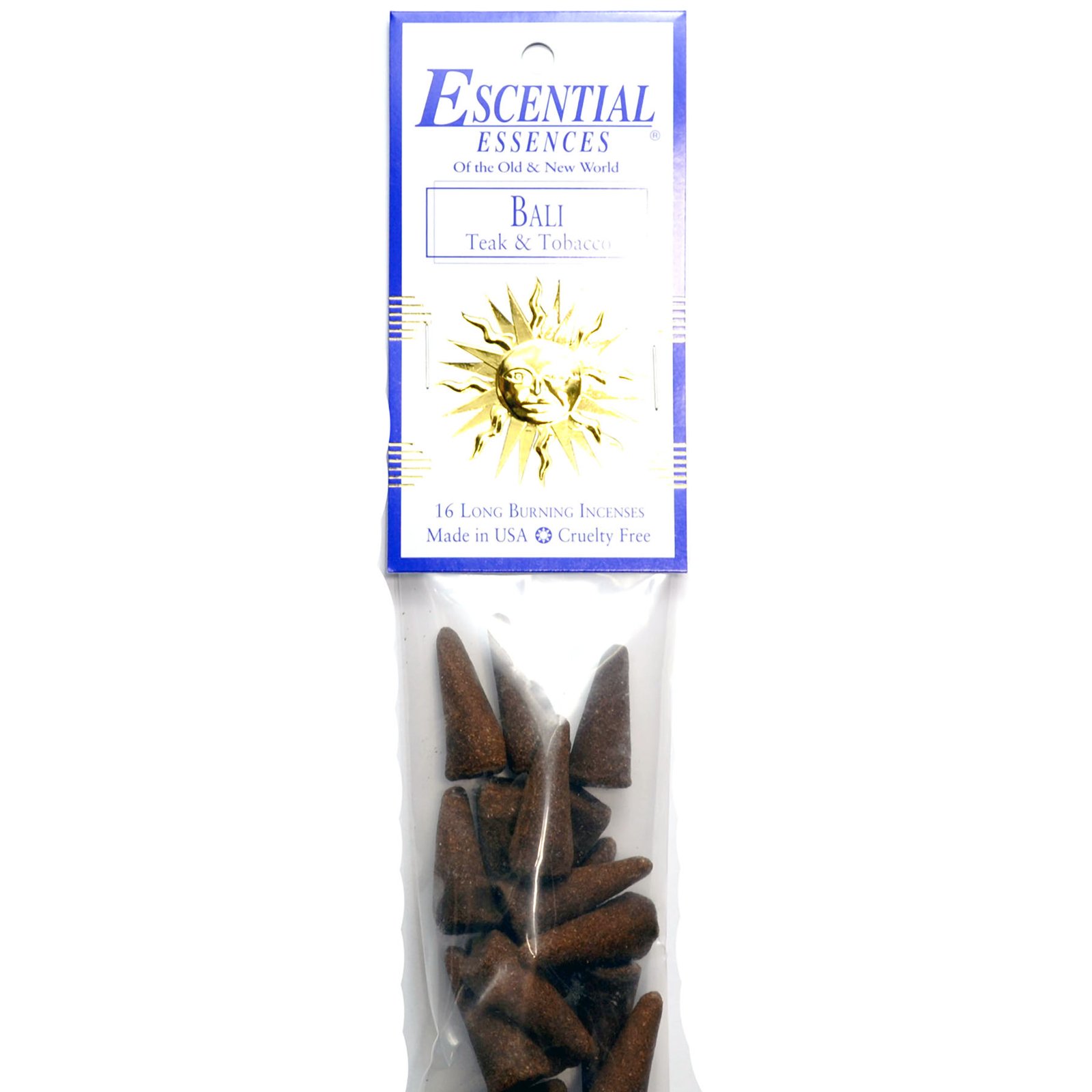 (image for) 16/pk Bali escential essences incense cones