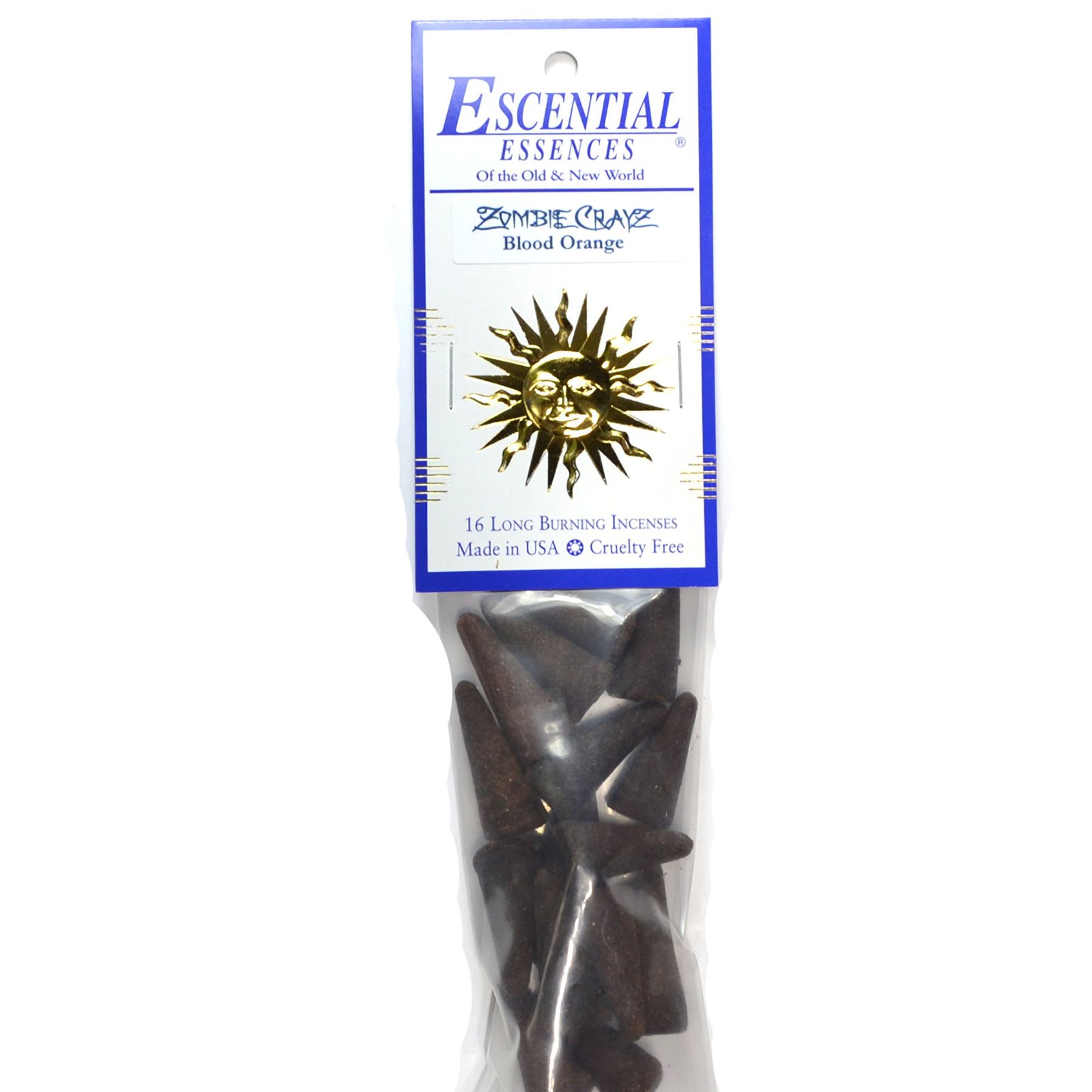 (image for) 16/pk Zombie Crayz escential essences incense cones