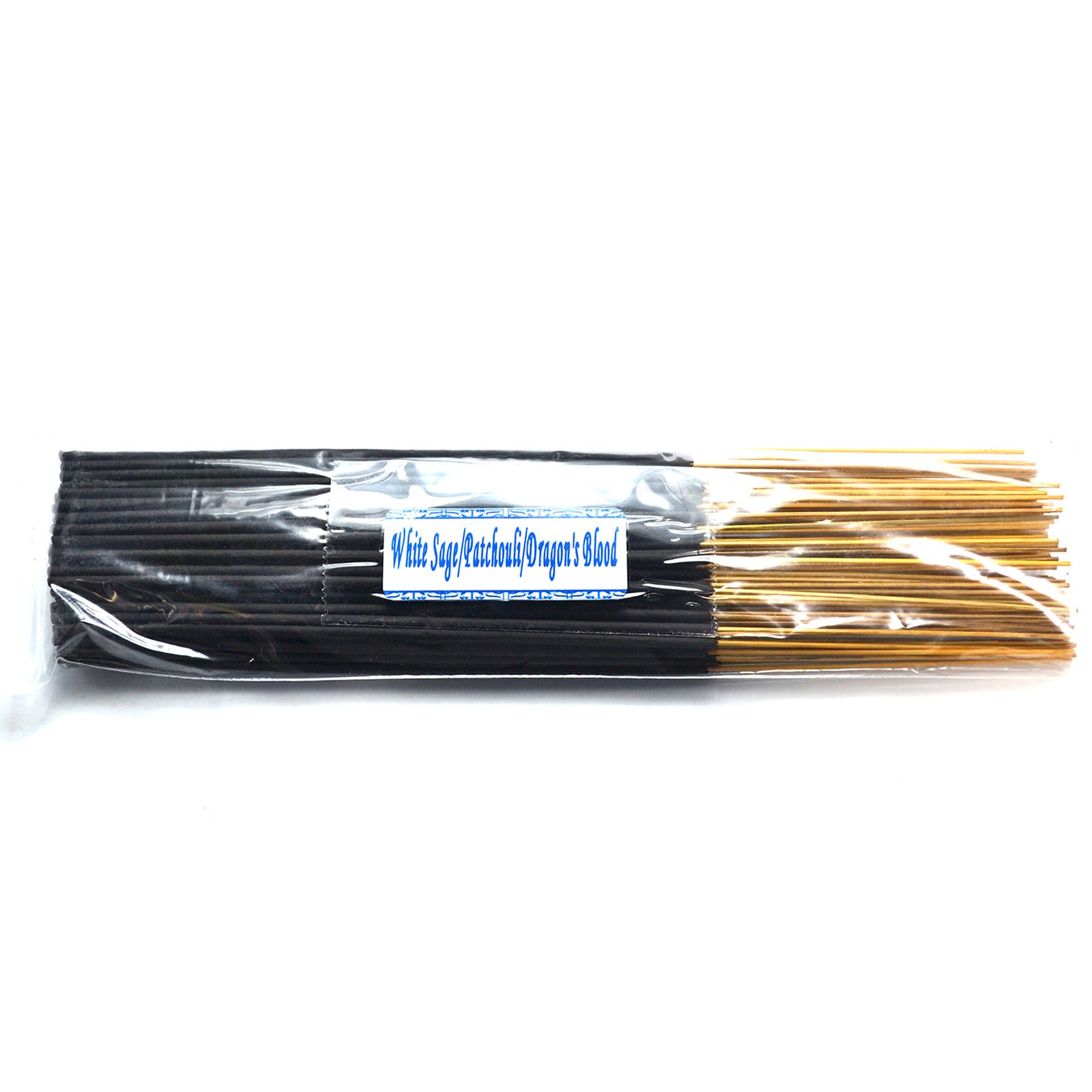 (image for) 95-100/pk White Sage, Patchouli, Dragon's Blood escential essences incense sticks