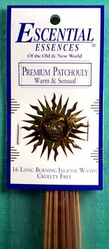 (image for) 16/pk Premium Patchouli escential essences incense sticks