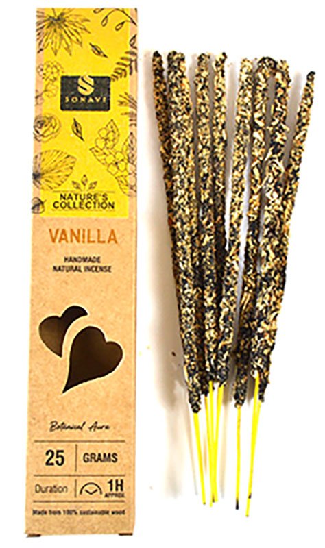 (image for) 25gm Vanilla incense stick sonavi - Click Image to Close