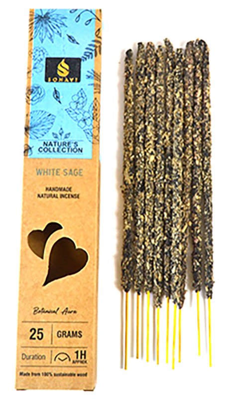 (image for) 25gm White Sage incense stick sonavi