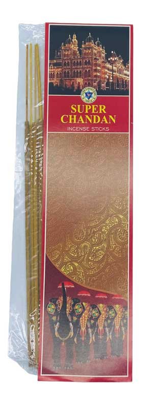 (image for) 20 Super Chandan incense sticks pure vibrations - Click Image to Close