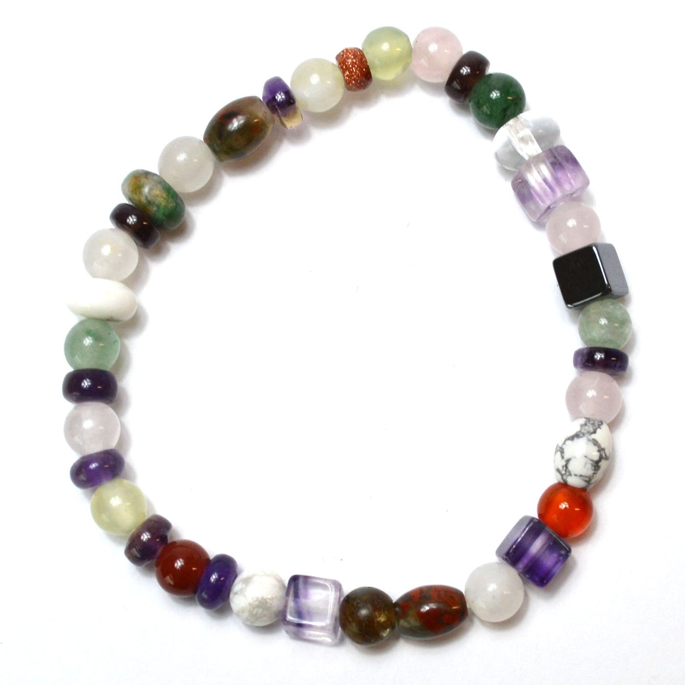 4-6mm Mixed stones & shapes bracelet (image for) 4-6mm Mixed stones & shapes bracelet