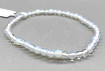 (image for) 4mm Opalite bracelet