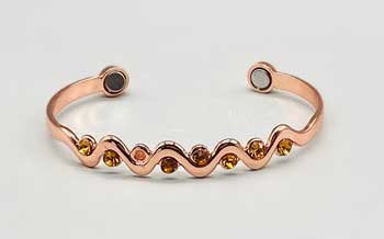 (image for) Snake Copper bracelet - Click Image to Close