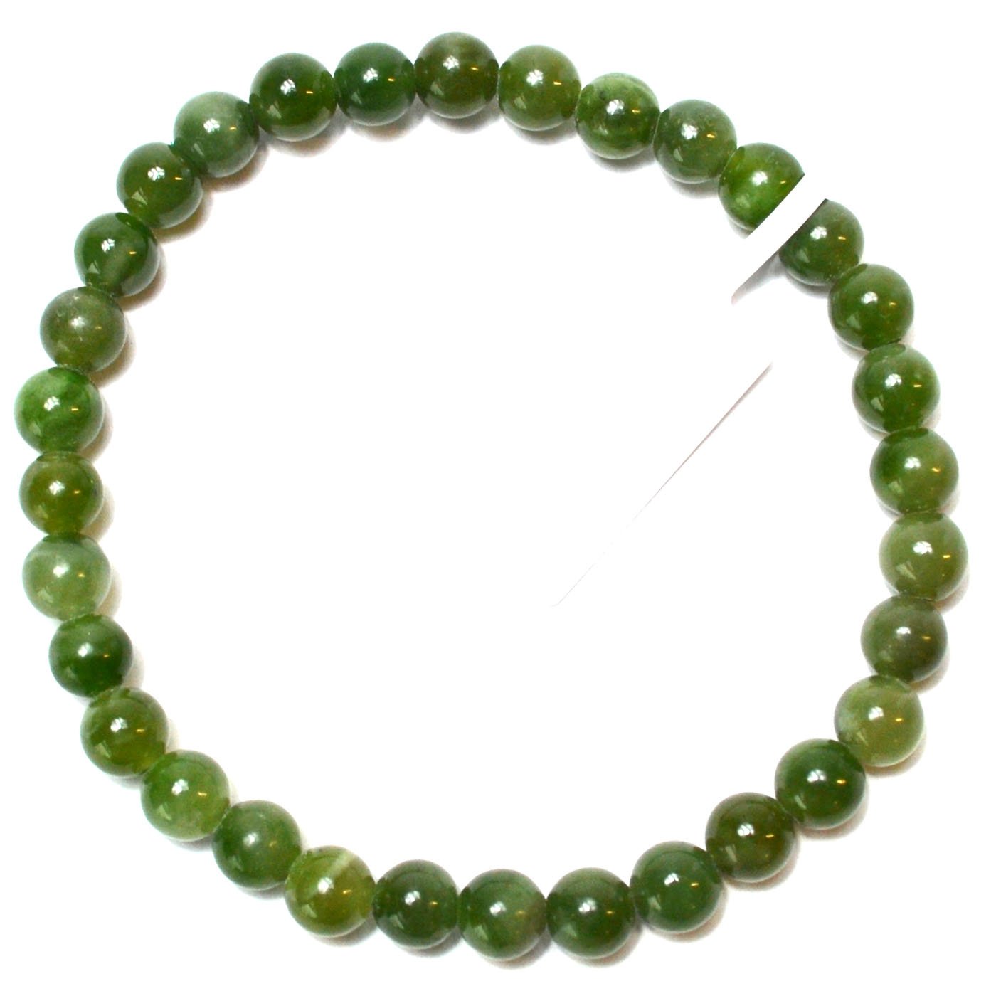 6mm Nephrite Jade bracelet (image for) 6mm Nephrite Jade bracelet