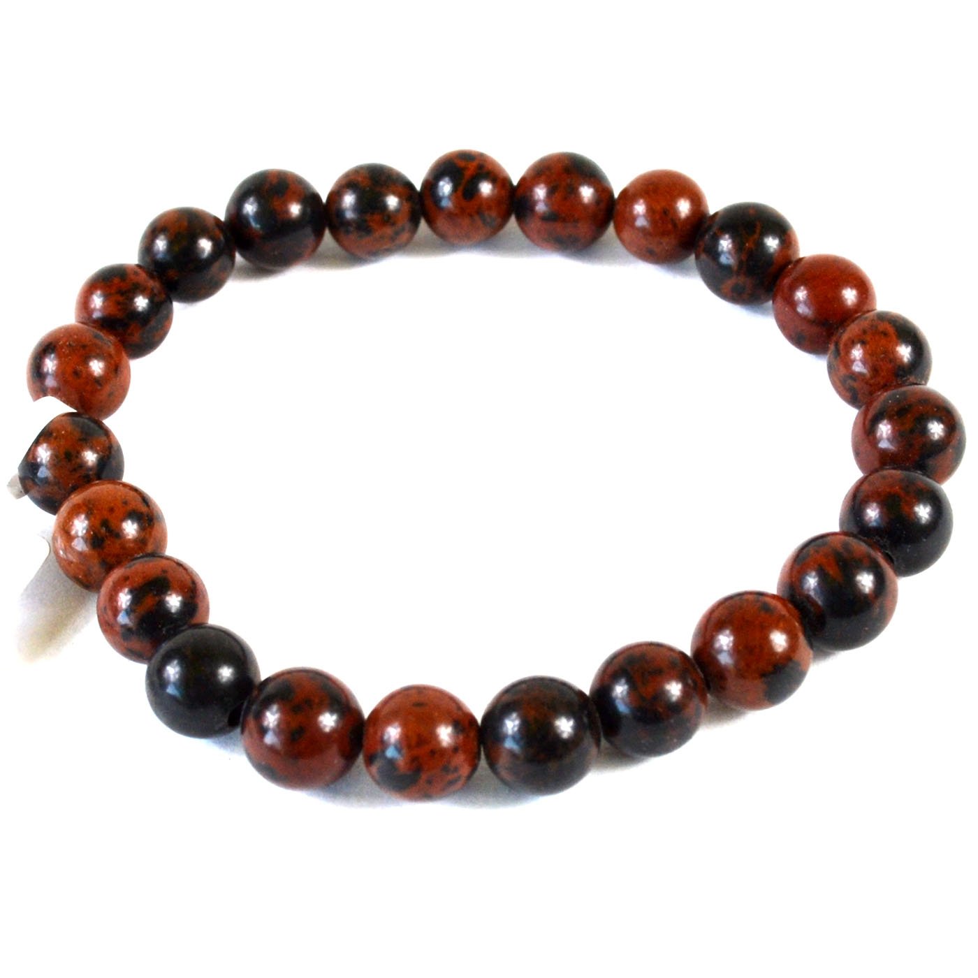 8mm Mahogany Obsidian bracelet (image for) 8mm Mahogany Obsidian bracelet