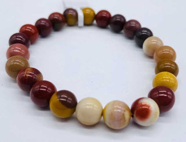 (image for) 8mm Mookaite bracelet