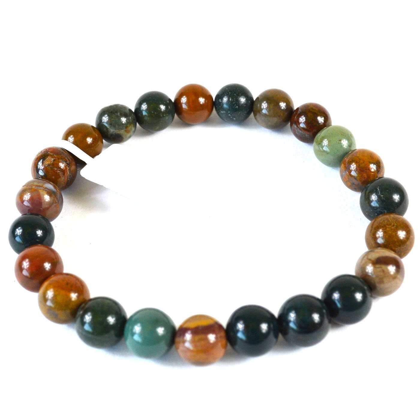 8mm Ocean Jasper bracelet (image for) 8mm Ocean Jasper bracelet