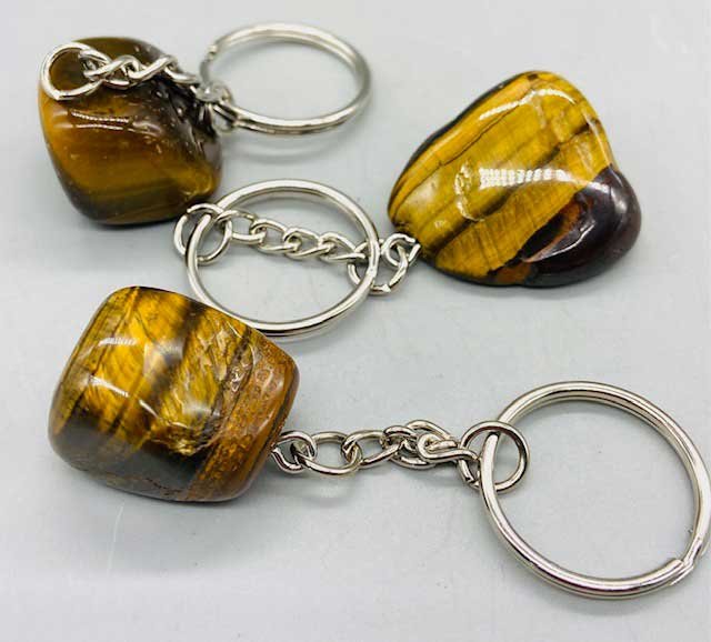 (image for) Tiger Eye keychain - Click Image to Close