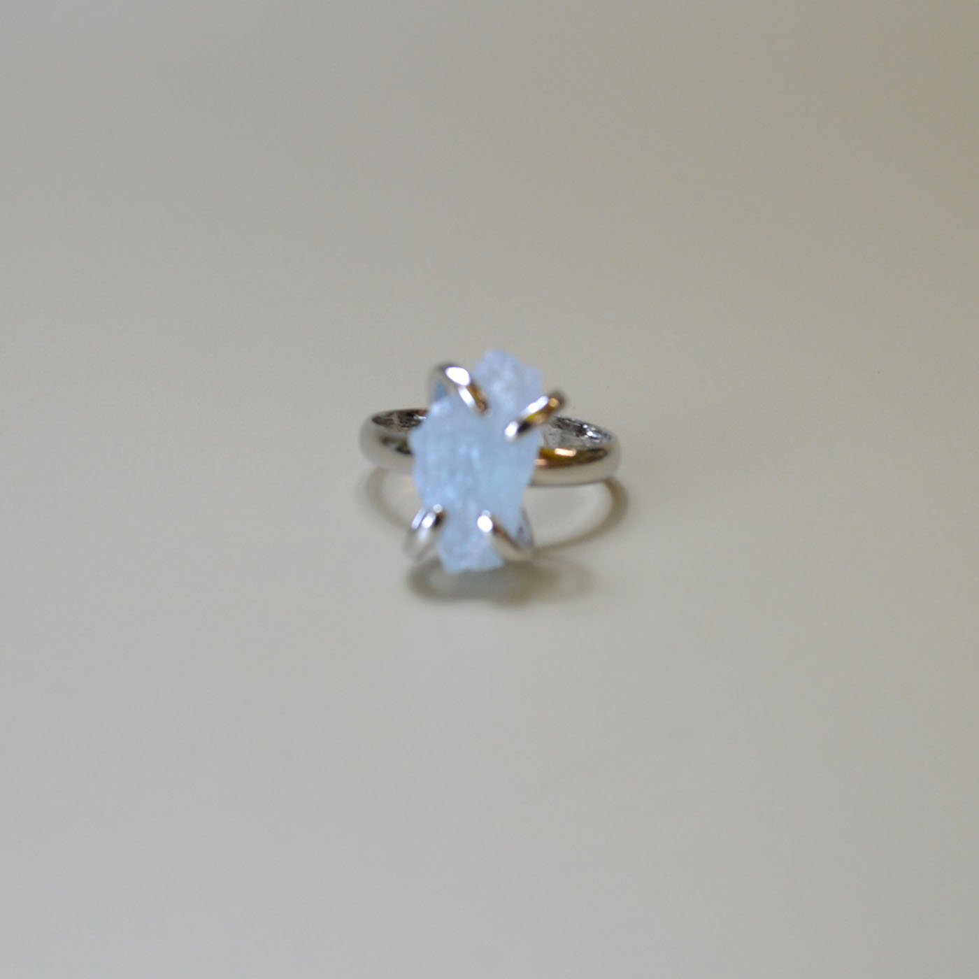 (image for) Aquamarine adjustable ring