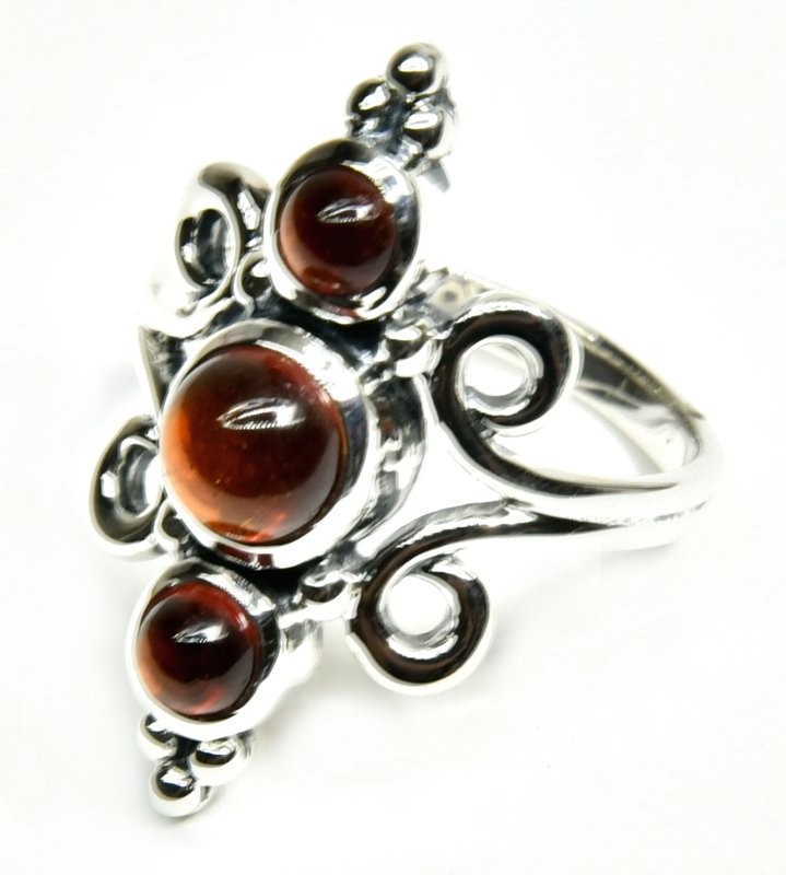 (image for) size 8 Hessonite ring - Click Image to Close