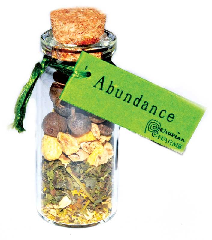 (image for) Abundance pocket spellbottle - Click Image to Close