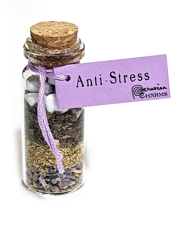 (image for) Anti Stress pocket spellbottle - Click Image to Close