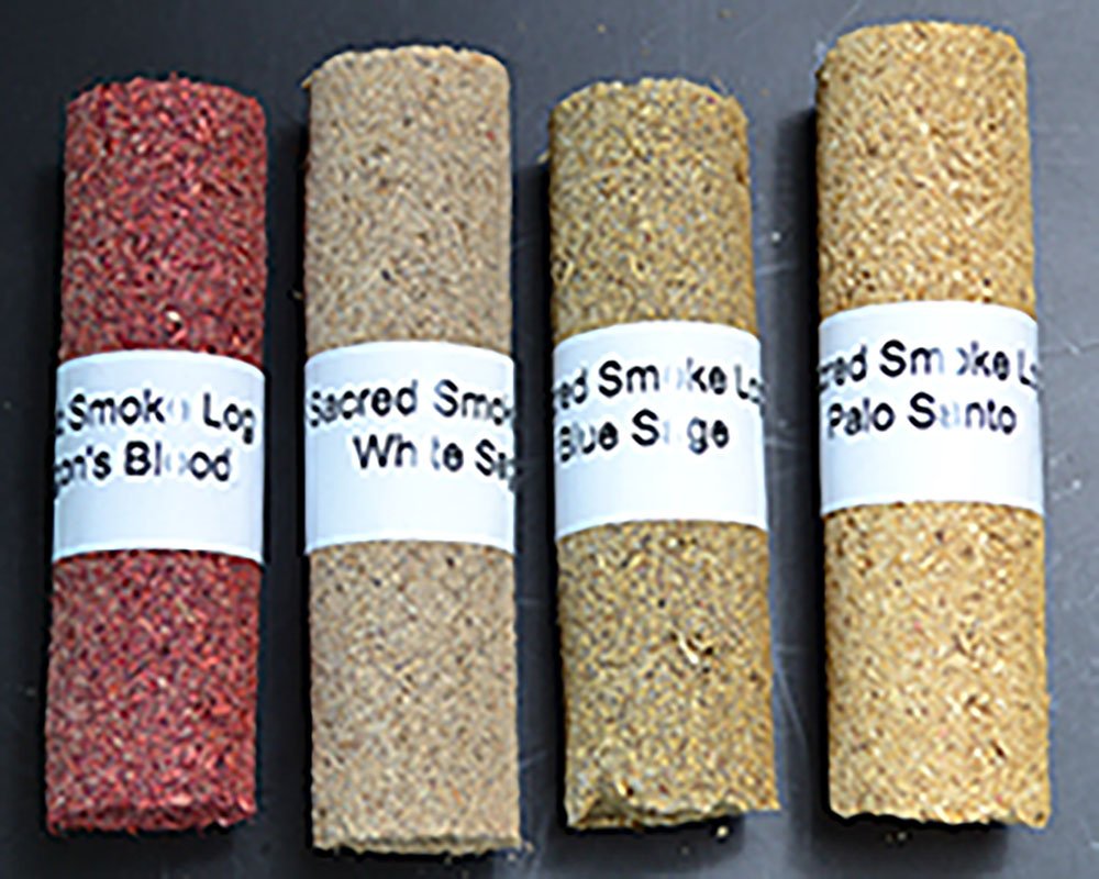 (set of 4) 4" Sacred Logs (image for) (set of 4) 4" Sacred Logs